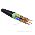 0,6/1kV Cabo blindado isolado de PVC 4 × 35